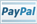 Paypal icon, pay with Paypal
