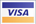 Visa icon, pay with Visa